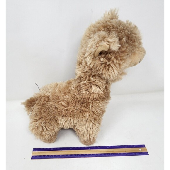 Gund Llama Plush Lakota Gold Beige 10.5 Ins Stuffed Toy Cuddly Standing RARE - Picture 12 of 12